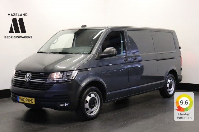 Volkswagen Transporter 2.0 TDI 200PK Automaat L2 EURO 6 - 2x Schuifdeur - Airco - Navi - Cruise - € 24.900,- Excl.